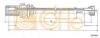 FIAT 50004846 Tacho Shaft